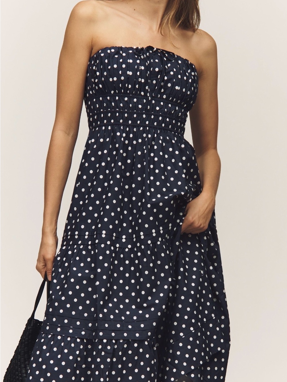 Somerset Strapless Midi Dress